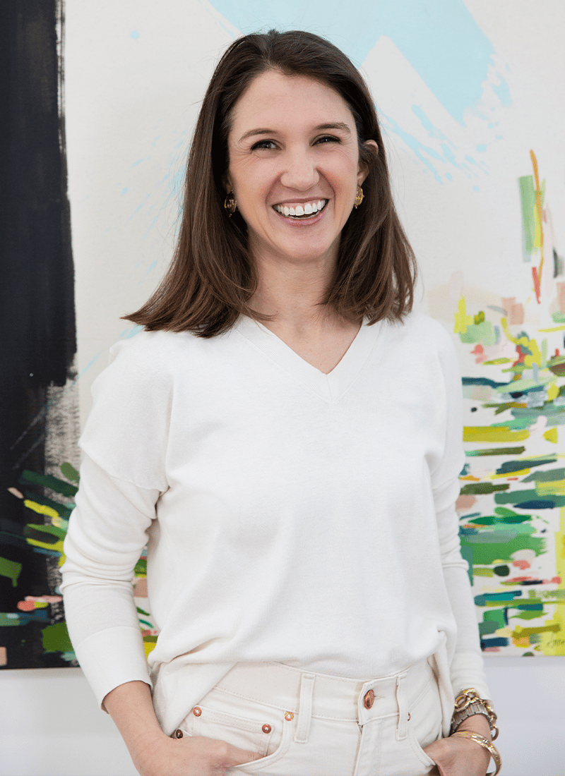 a person smiling for the camera