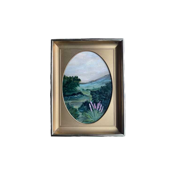 a painting on the wall