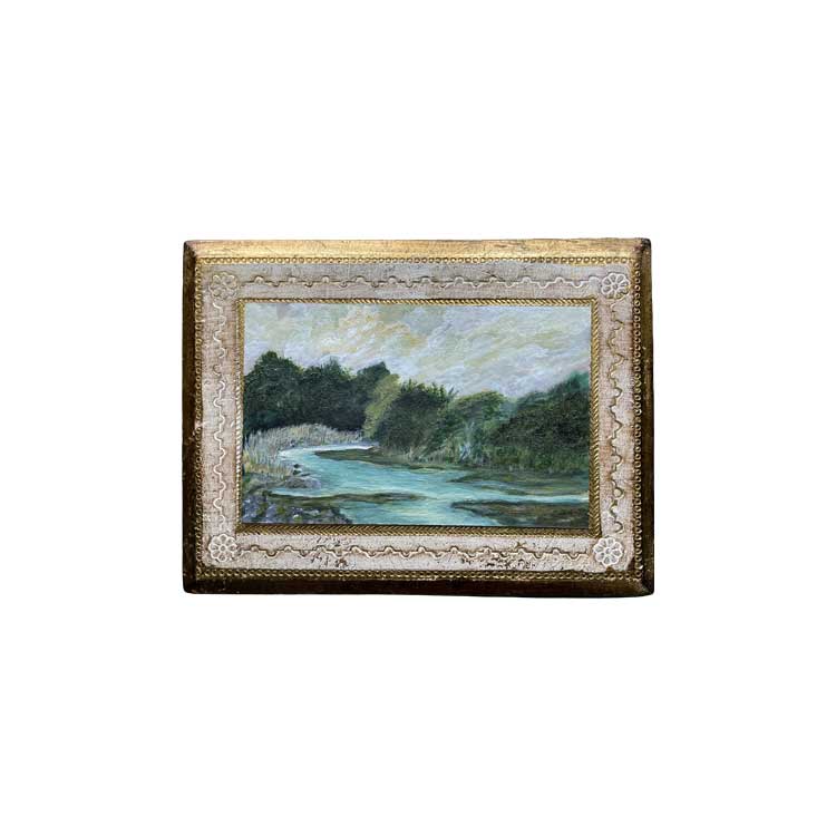 a painting on the wall