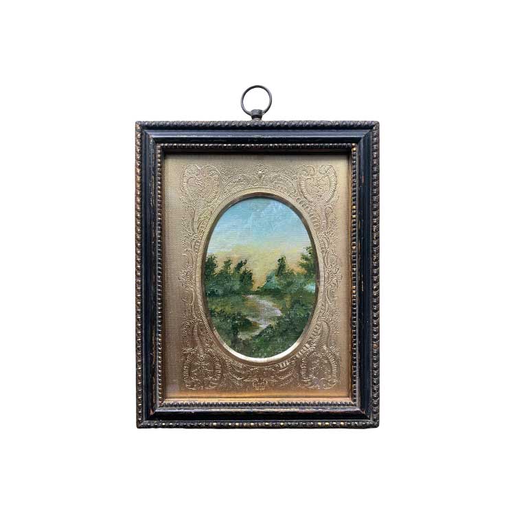 a painting on the wall