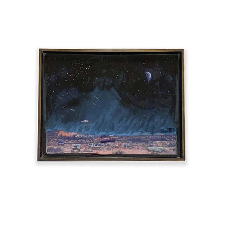 a painting on the wall